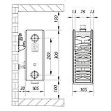 Стальной радиатор 22х300х1500.B Koer (нижнее подключение) (RAD108), фото 5