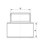 Подовжувач 1/2" 20мм (хром) KOER KF.E06-20.CHR (KF0094), фото 3