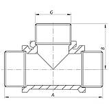Трійник 1/2'' ННН KOER KF.T06M (KF0069), фото 3