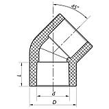 Кут 45 63 PPR KOER K0018.PRO (KP0022), фото 4