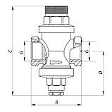 Редуктор тиску KOER KR.1252 1/2 "(KR2663), фото 3