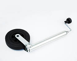 Колесо опорне 150 кг пластиковий диск Winterhoff