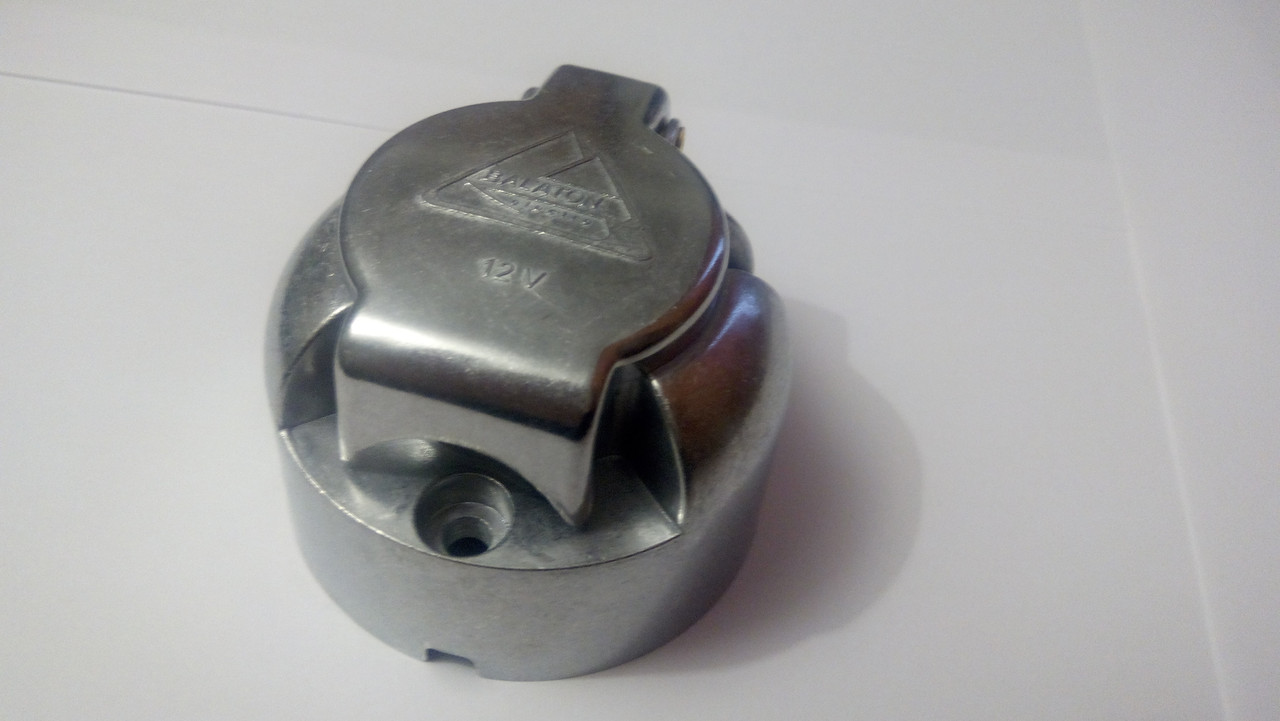 Розетка фаркопу (метал) для причепа Balaton 12В, фото 1