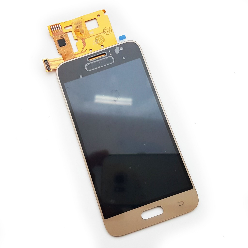 Дисплей для Samsung J1 2016 | моделі j120 з сенсорним склом Яскравість регулюється (Золотий) TFT ( Без