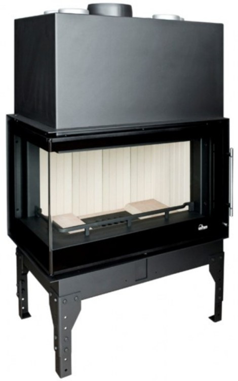 Камінна топка Uniflam 860 EVO LBS з цільним склом