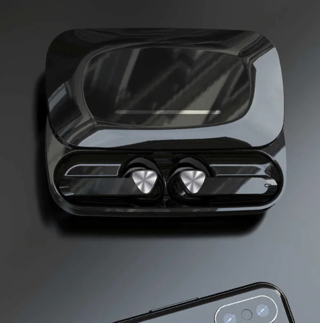 Бездротові навушники EARBUDS 1 TWS сенсорні Black, фото 1