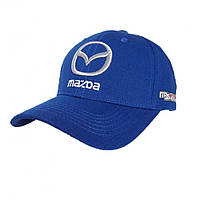 Бейсболка чоловіча Sport Line синя з логотипом Mazda
