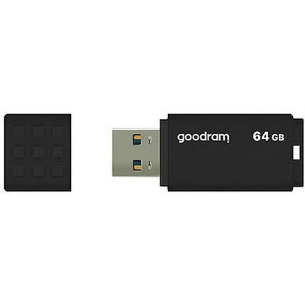 Флешка USB 3.0 GoodRam 64GB UME3 Black (UME3-0640K0R11), фото 1