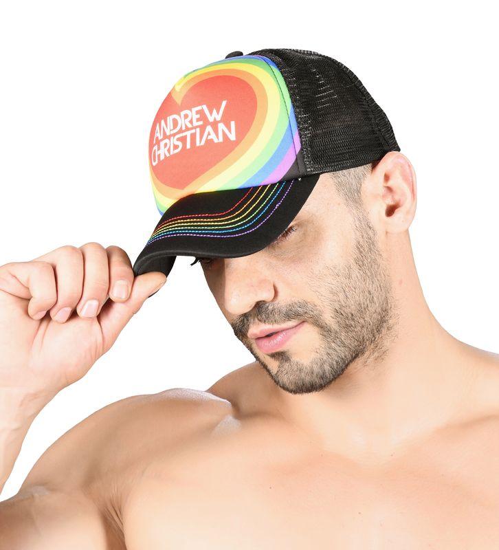 Бейсболка чоловіча Andrew Christian. Колір чорний. Артикул: 45-0479