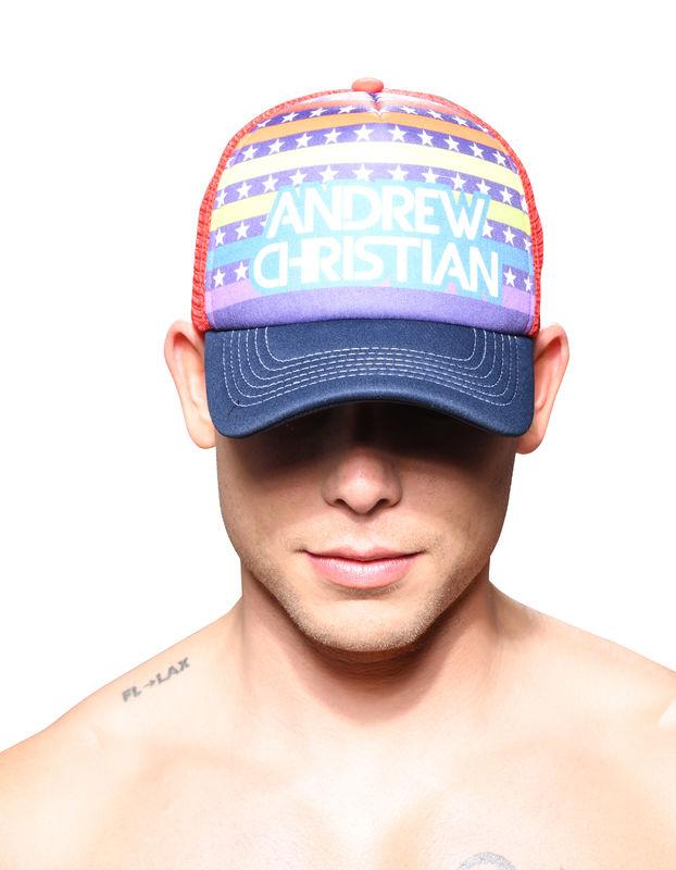 Бейсболка «Зірка Прайду» Pride Star Cap від Andrew Christian, фото 1
