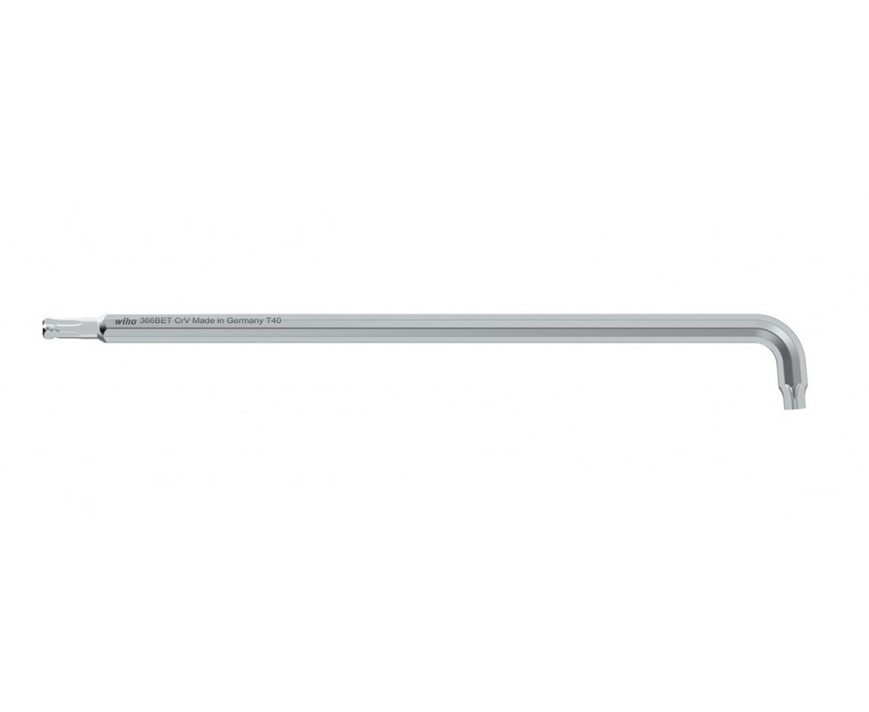 Штіфтовий ключ T27 (TORX) з сферичиской головкою (титанове срібло) Wiha