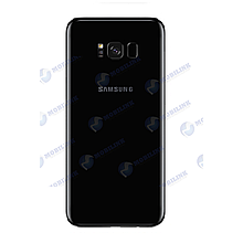 Кришка задня Samsung SM-G955 Galaxy S8 Plus Duo, Чорна Black оригінал!
