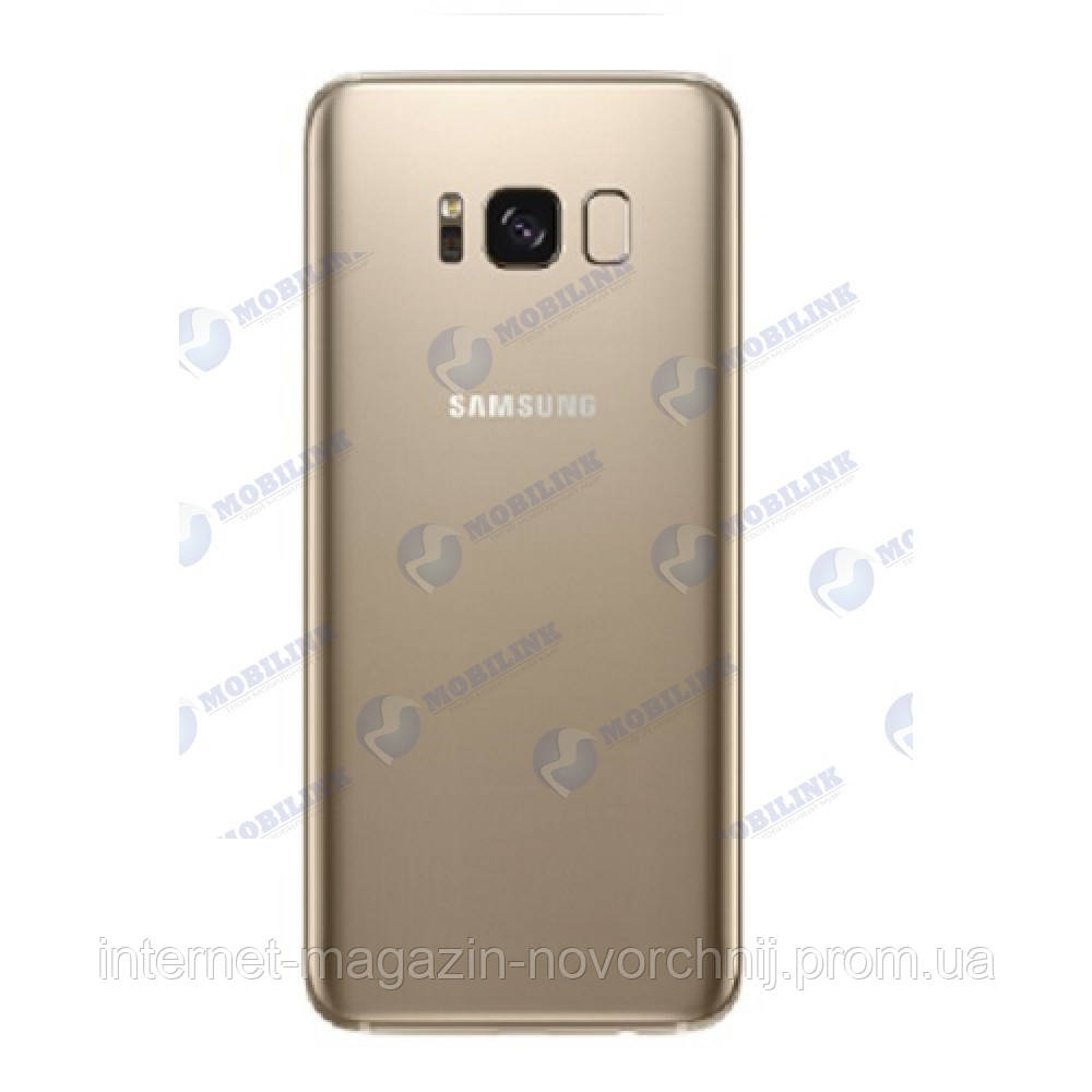 Кришка задня Samsung SM-G955 Galaxy S8 Plus Duo, Золото Gold оригінал!