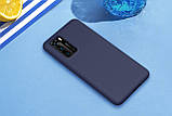 Nillkin Huawei P40 Flex Pure Case Blue Силіконовий Чохол, фото 5