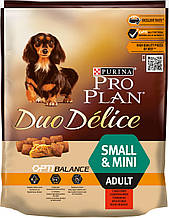 Purina Pro Plan Dog Duo Delice 700 г з яловичиною сухий корм для дорослих собак дрібних порід