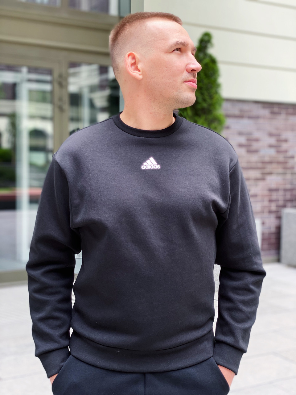 Світшот чоловічий Adidas / CLO-119 (Розміри:L,XL,2XL), фото 1