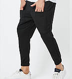 Чоловічі вільні штани M314 чорні, фото 3