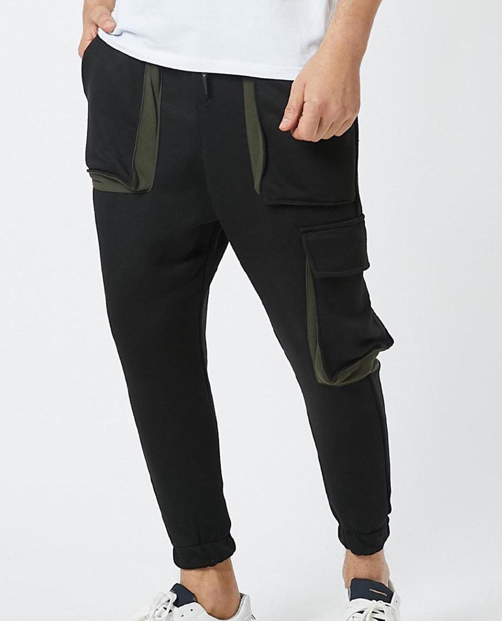 Чоловічі вільні штани M315 чорні, фото 1