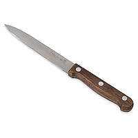 Нож кухонный универсальный из нержавеющей стали с деревянной ручкой Kamille
