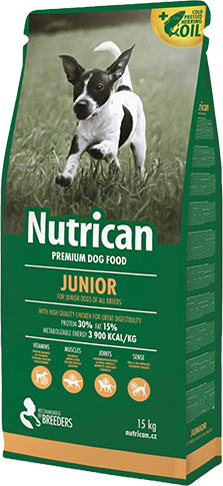 Nutrican Junior (Нутрікан Джуніор) сухий корм для цуценят усіх порід