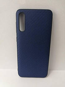 Чохол силікон Carbon для SAMSUNG GALAXY A30S A307F Blue