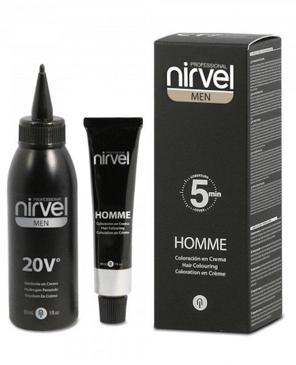 Барвник для волосся чоловіків набір камуфляжу Nirvel Homme Men