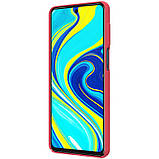 Nillkin Xiaomi Redmi Note 9 Pro/ 9 Pro Max/ 9S Super Frosted Shield Red Чохол Накладка Бампер, фото 3