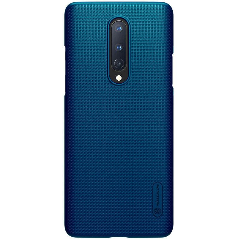 Nillkin Oneplus Super 8 Frosted Blue Shield Чохол Накладка Бампер