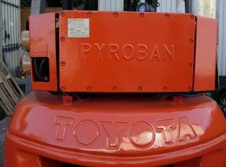 Навантажувач дизельний Toyota PYROBAN, фото 2