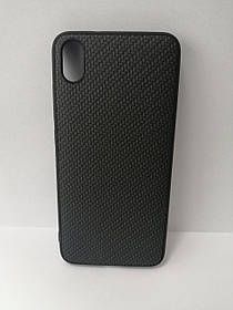 Чехол накладка бампер Corbon Xiaomi Redmi 7A  Black