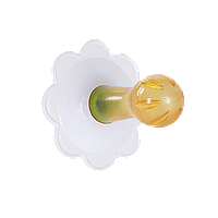 Соска-пустушка "Ромашка" без кільця (картонна коробочка)