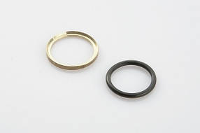 Кільце металеве з резинкою D16*1.5