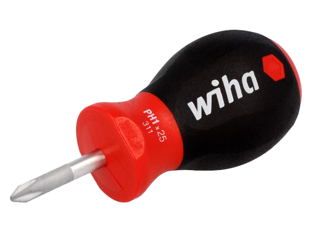 Викрутка PH1 (хрест) коротка Wiha