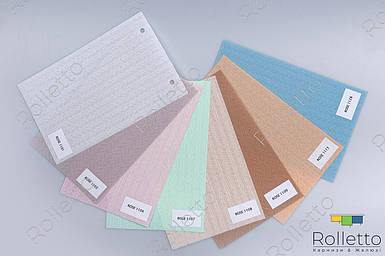 Тканинні ролети вертикальні з тканини "ROSE",цена за 0,5 м.кв