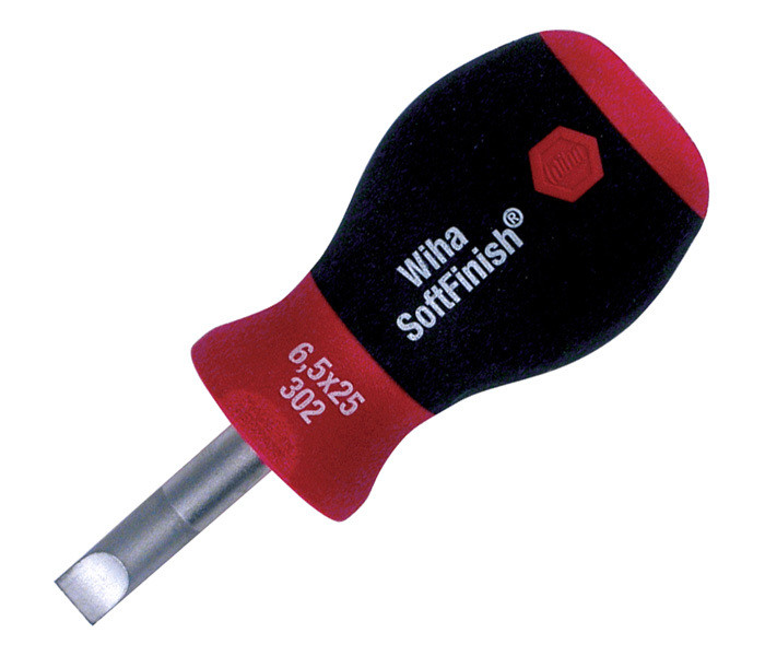 Викрутка 6.5 (шліц) коротка Wiha