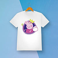 Дитяча футболка з принтом Свинка Пеппа "Фея" Push IT 1-2 роки, Білий