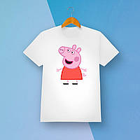 Дитяча футболка з принтом Свинка Пеппа "Пеппа" Push IT 1-2 роки, Білий