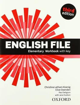 English File third edition Elementary Workbook with Key