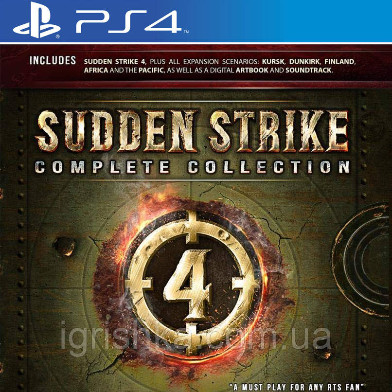 Sudden Strike 4: Complete Collection Ps4 (Цифровий аккаунт для PlayStation 4)