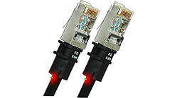 F/4 Патч-корд PatchSee CAT5E FTP 1.2m зі світловою ідентифікацією