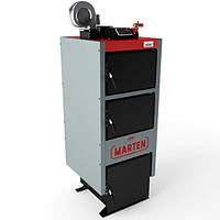 Твердопаливний котел тривалого горіння Marten MC-80 з турбіною й автоматикою