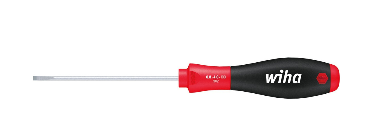 Викрутка 6.0х150 (шліц) з круглим жалом Wiha
