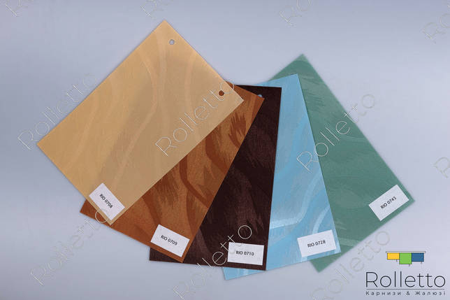 Тканинні ролети вертикальні з тканини "RIO",ціна за 0,5 м.кв, фото 2