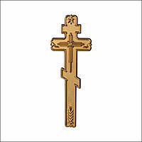 Хрест православний малий без розп'яття