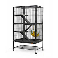 Клітка вольєр для середніх гризунів кроликів, фредок, морських свинок, шиншил 80*54*138(104) см