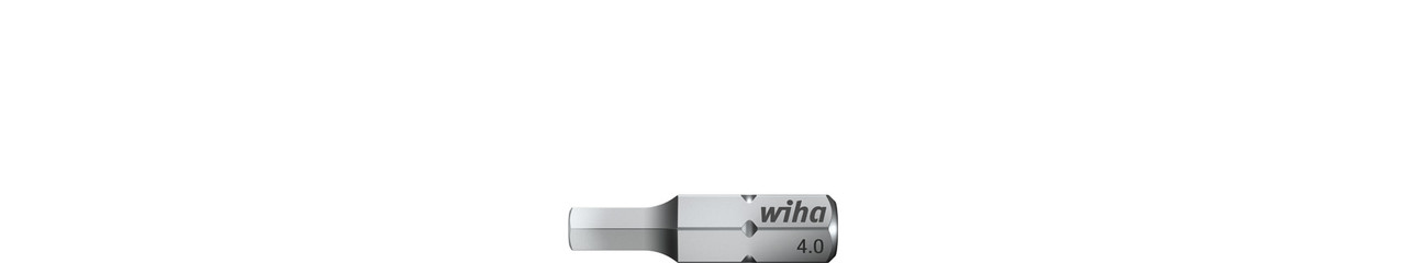 Біта 3.0х25 (шестигранник) Wiha