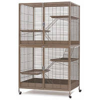 Клітка вольєр для середніх гризунів кроликів, фредок, морських свинок, шиншил 94*63*158(146) см