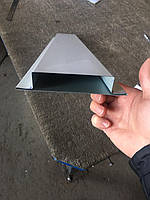 Паркан Ранчо130 мм темно-графітовий 7016 горизонтальний металевий односторонній заповнення, фото 10