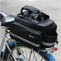 Велосумка,велосипедная раскладная сумка-штаны "трансформер" на багажник GIANT,велобаул,велосумка,велоштаны