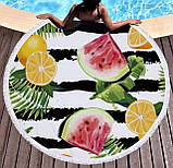 Рушник-килимок круглий 150х150, фото 7